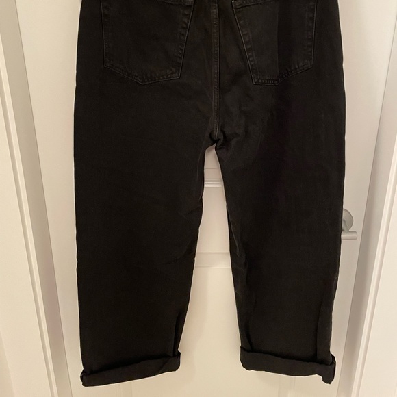 Black Topshop One oversized mom jeans size 34 - Picture 4 of 13